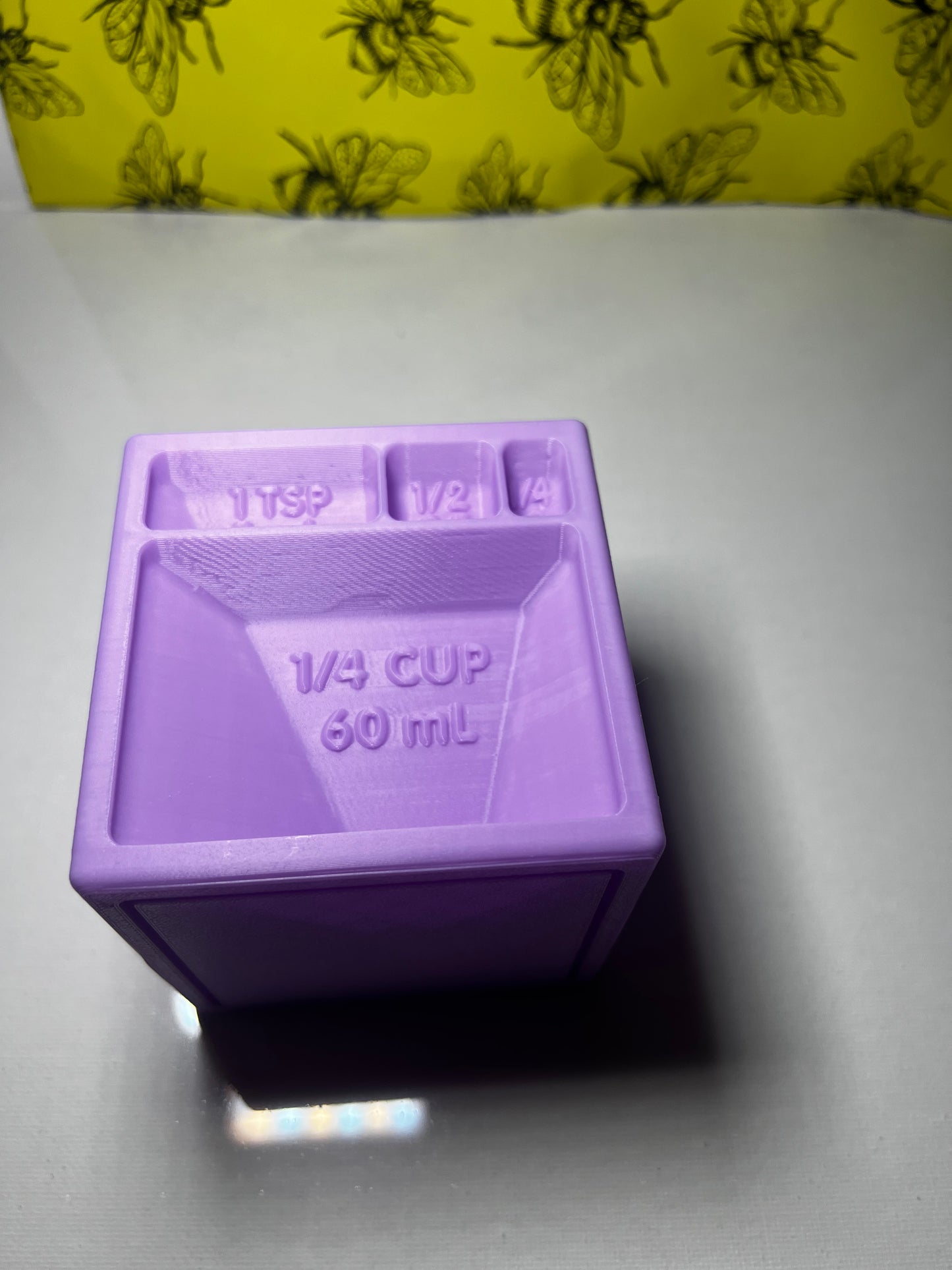 Cube Measuring Cup-3D Printed