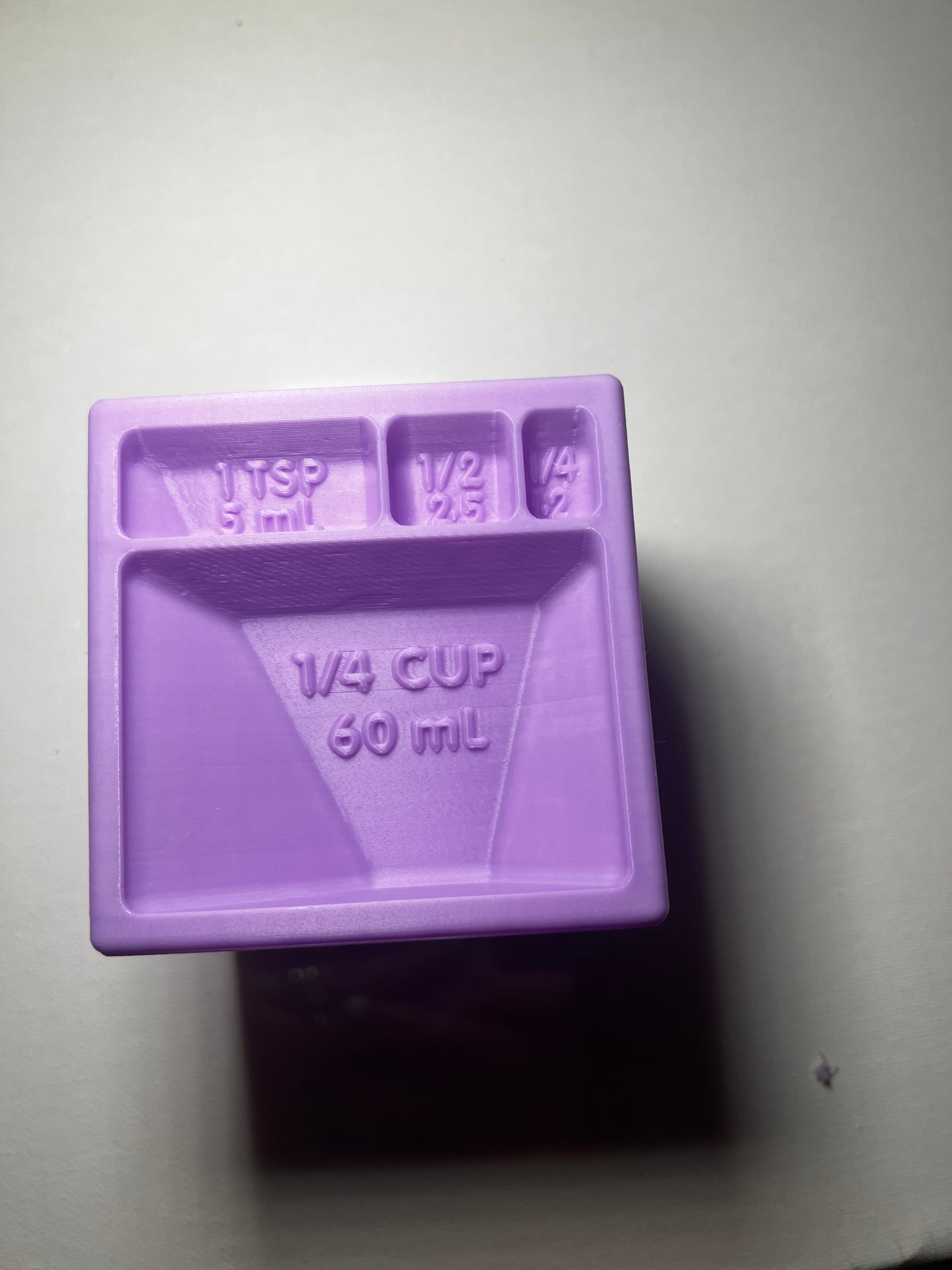 Cube Measuring Cup-3D Printed