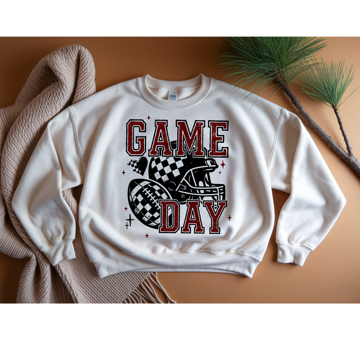 Game Day - Garnett & Black Sweatshirt