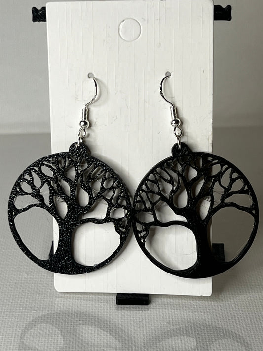 Tree of Life 3D Printed Earrings