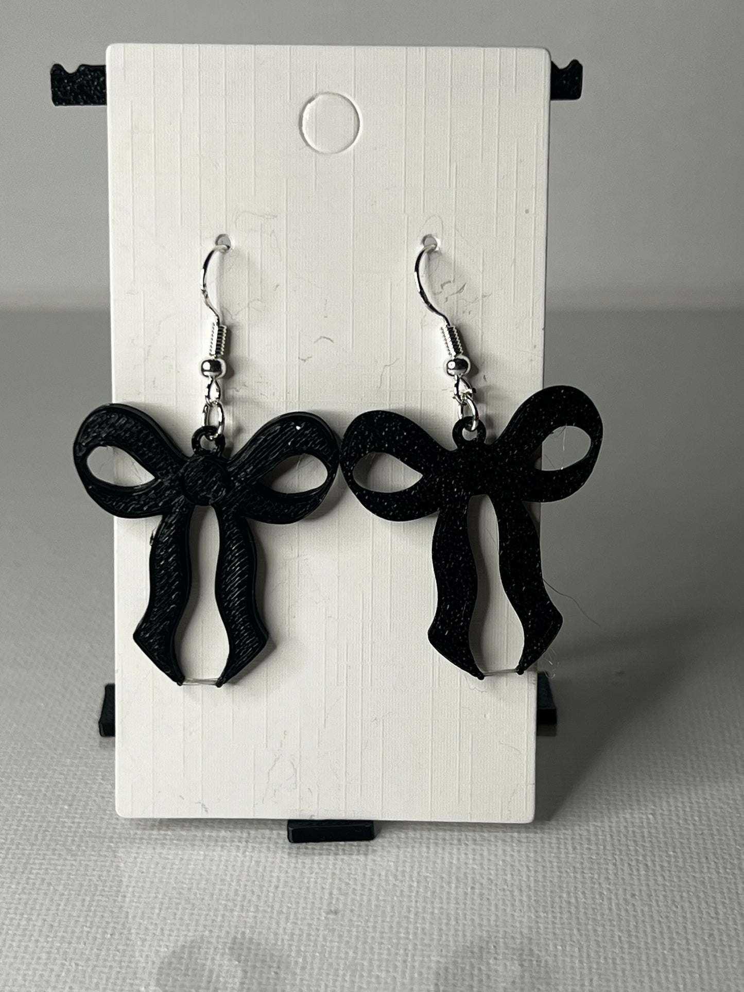 Bow 3D Printed Earrings