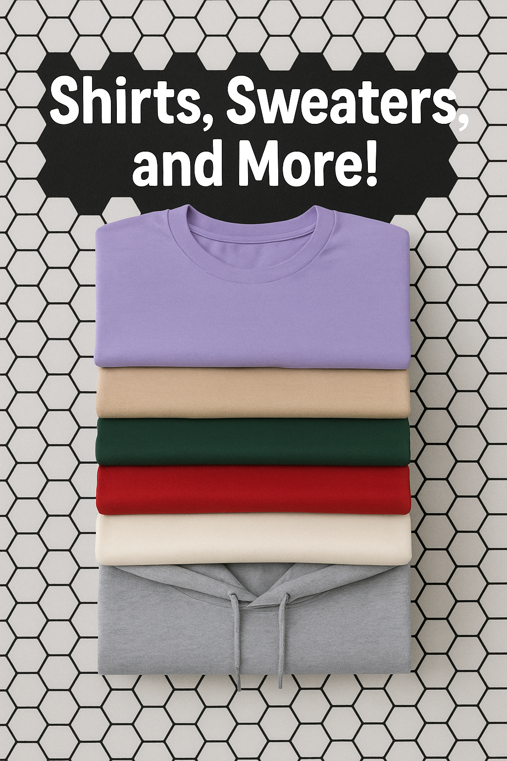 Shirts, Sweaters, and More! 🐝✨