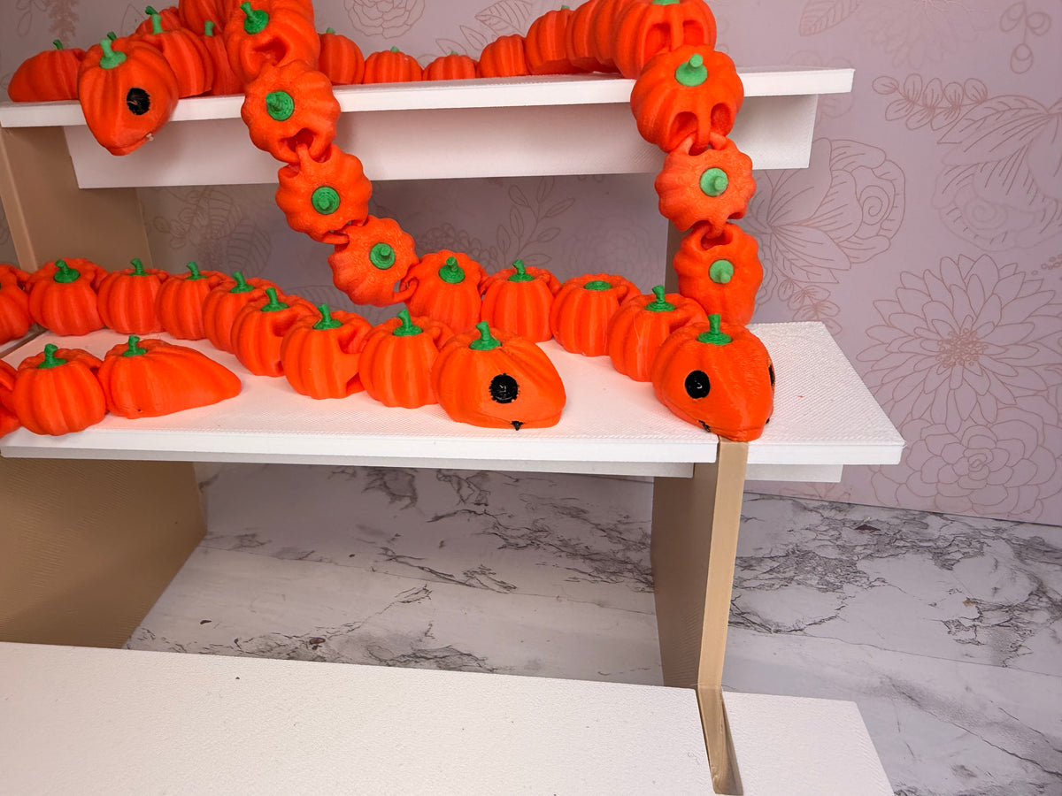 Pumpkin Dragon | Articulated 3D Printed Fall Fidget Toy