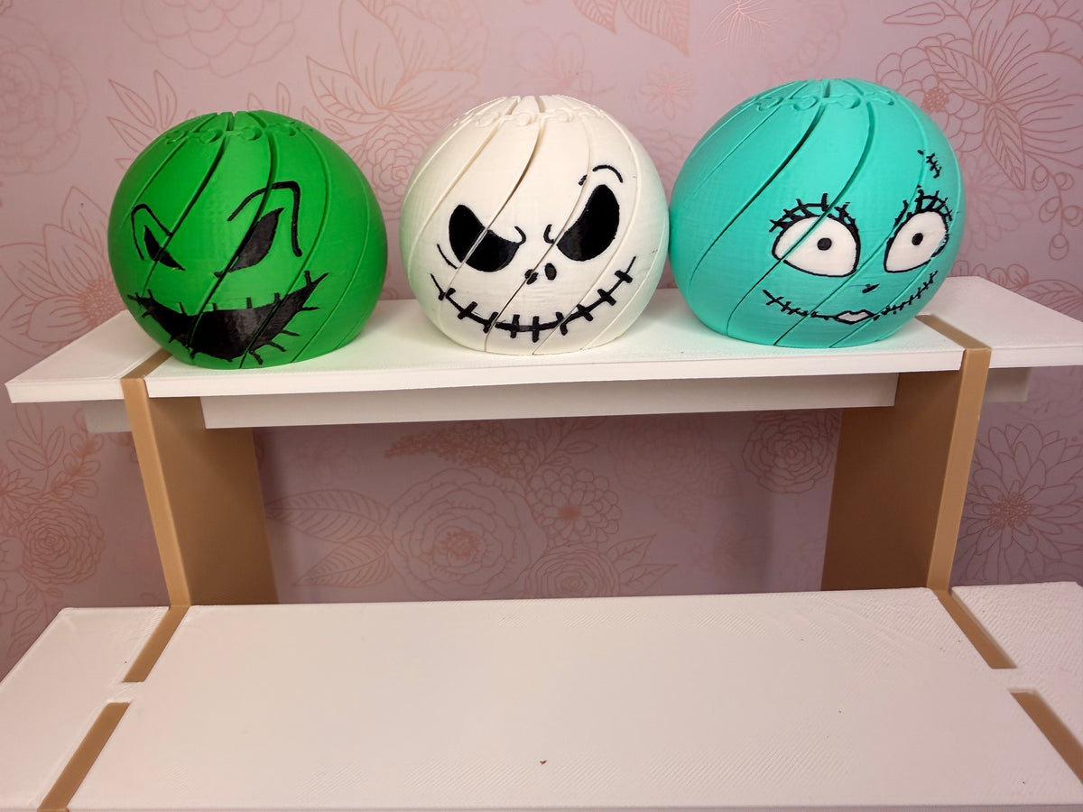 Spooky Sliding Fidgets | 3D Printed Collapsible Halloween Toys