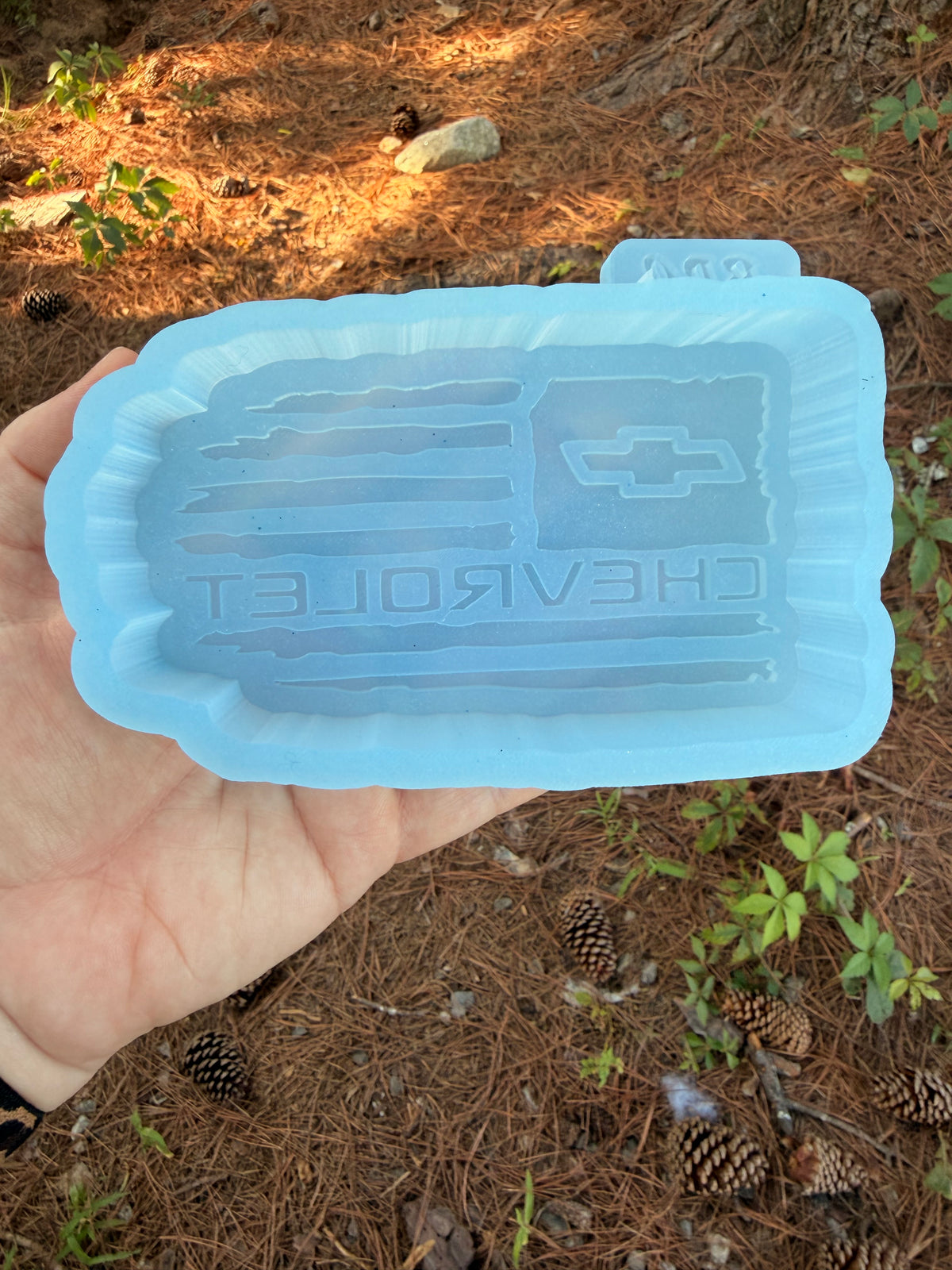 Distressed Truck Flag | Automotive Silicone Freshie Mold