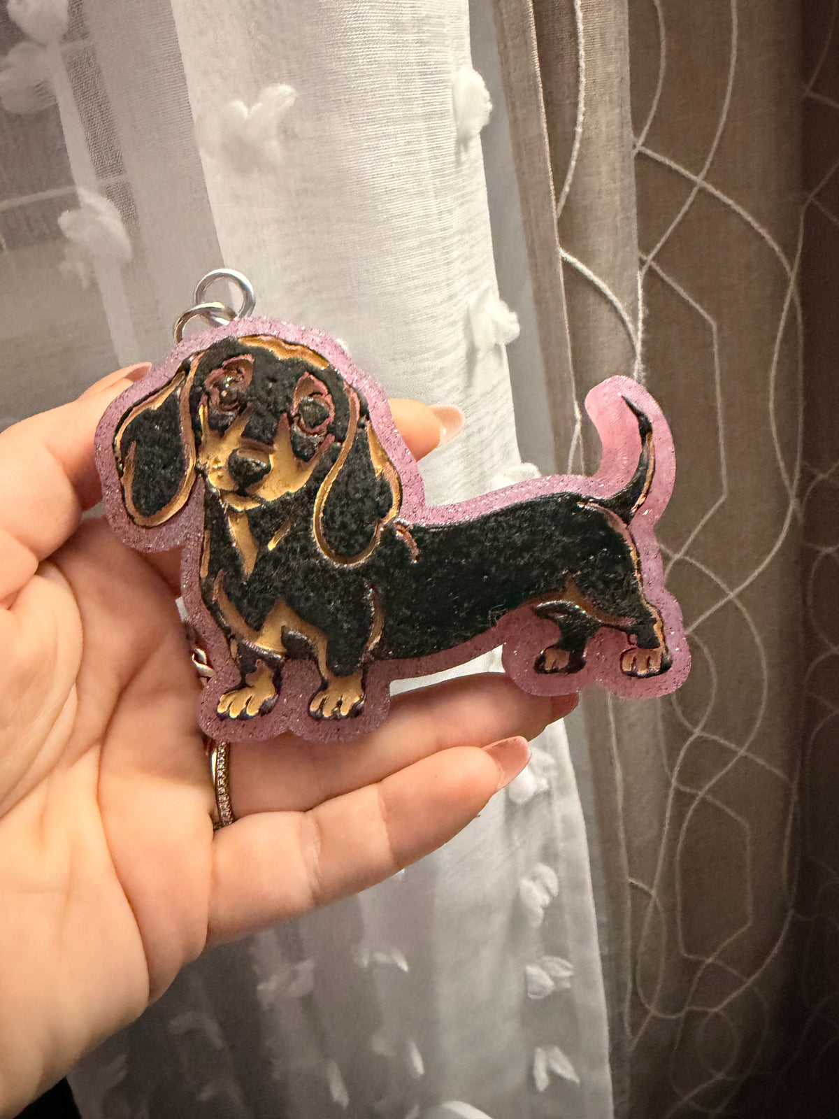 Dachshund Car Freshie | Handmade Doxie Dog Car Air Freshener