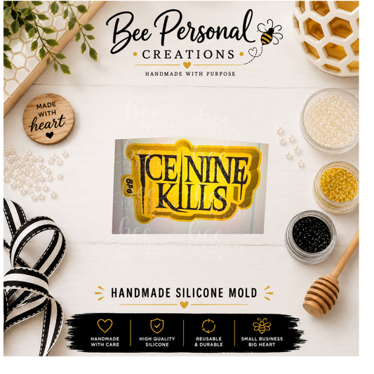 Killer Vibes | Horror Rock Band Inspired Silicone Freshie Mold