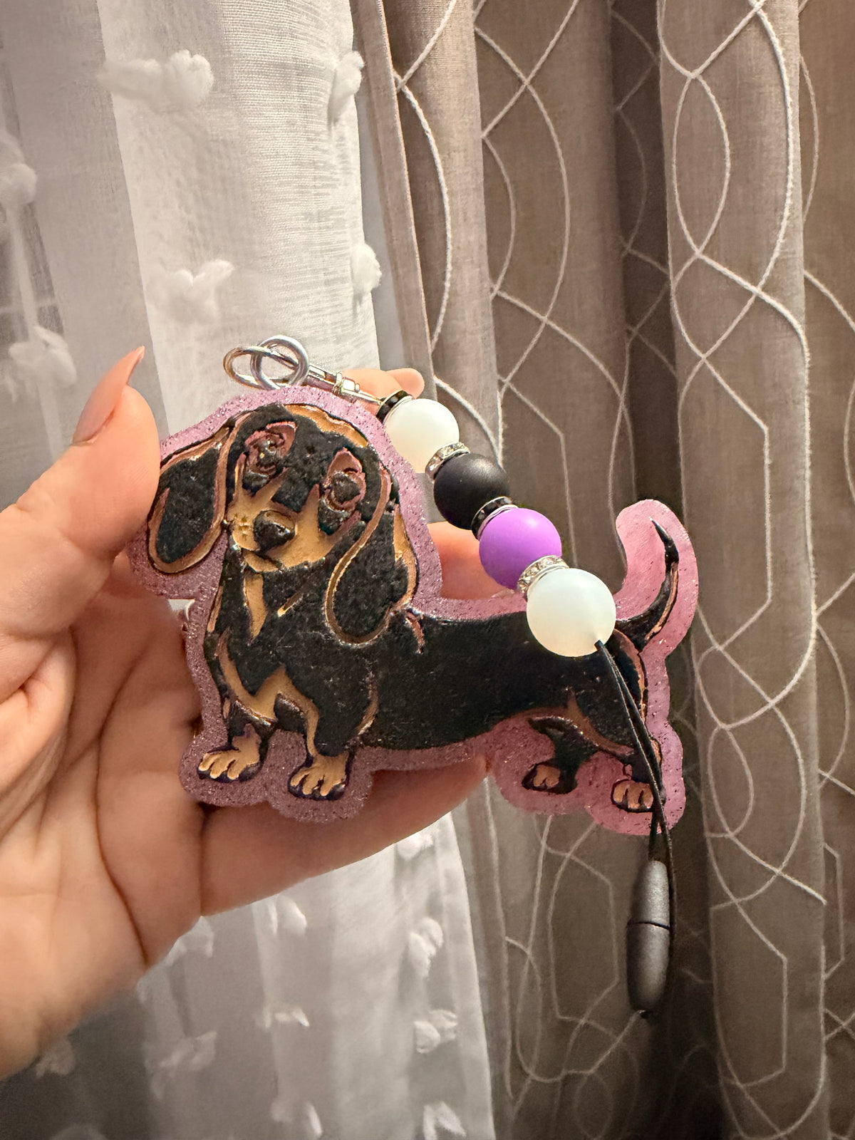 Dachshund Car Freshie | Handmade Doxie Dog Car Air Freshener