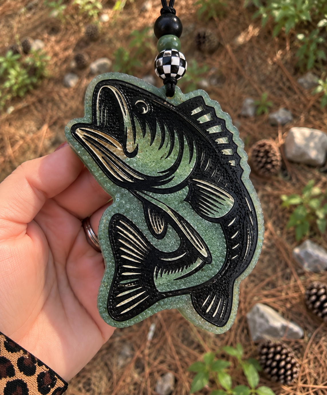 Hooked | Bass Fishing Silicone Freshie Mold