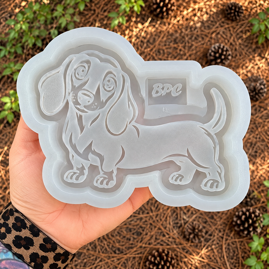 Dachshund Silicone Freshie Mold | The Little Long Dog | BPC